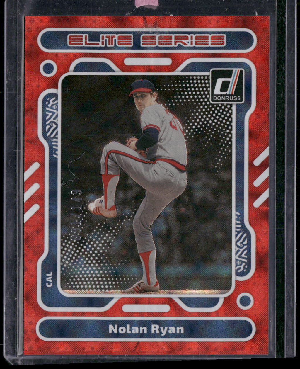 2023 Donruss #E7 Nolan Ryan Elite Series Red #/149