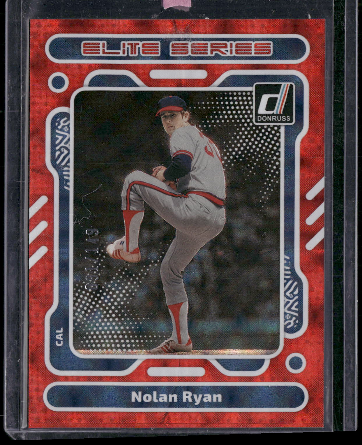 2023 Donruss #E7 Nolan Ryan Elite Series Red #/149