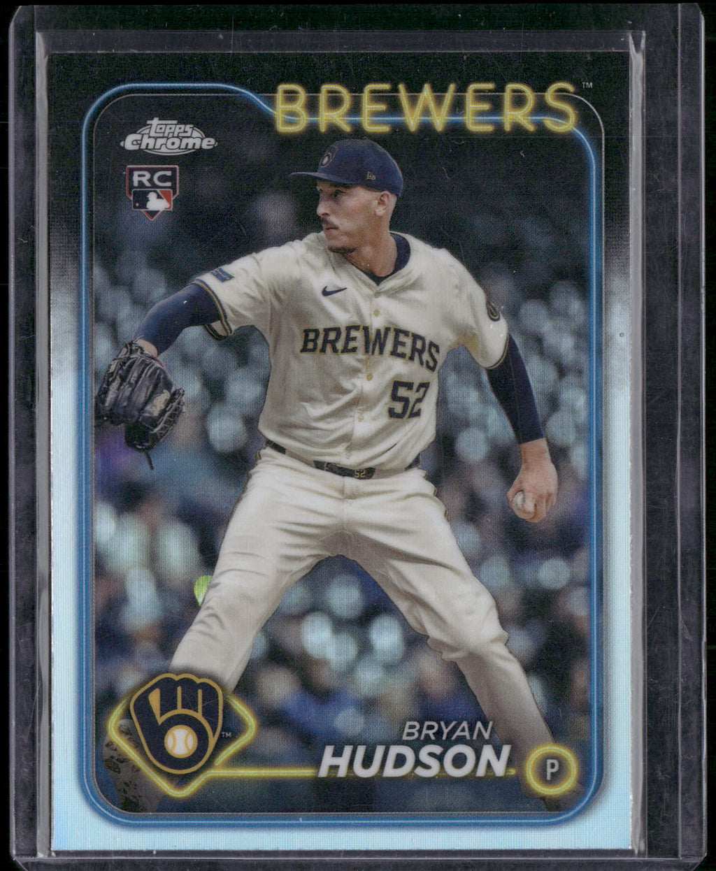 2024 Topps Chrome Update #USC169 Bryan Hudson Refractors