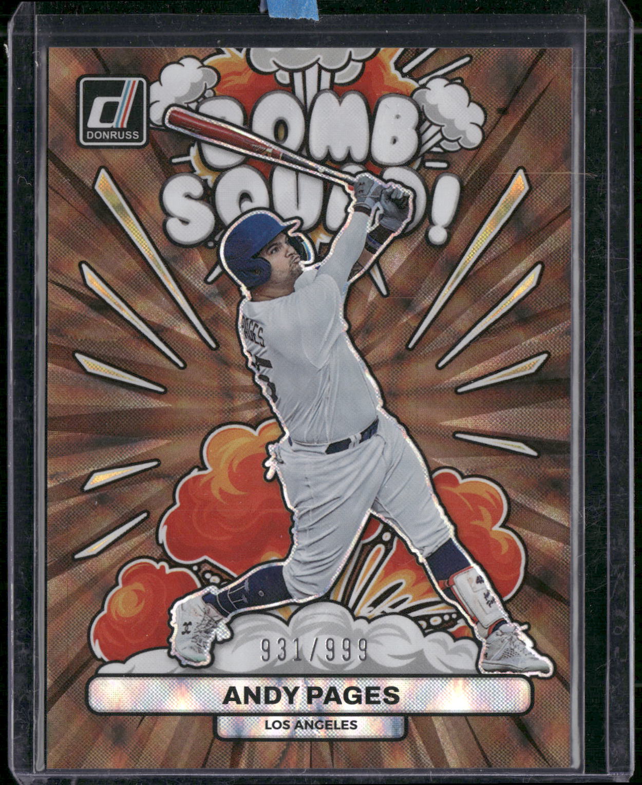 2023 Donruss #BS6 Andy Pages Bomb Squad #/999