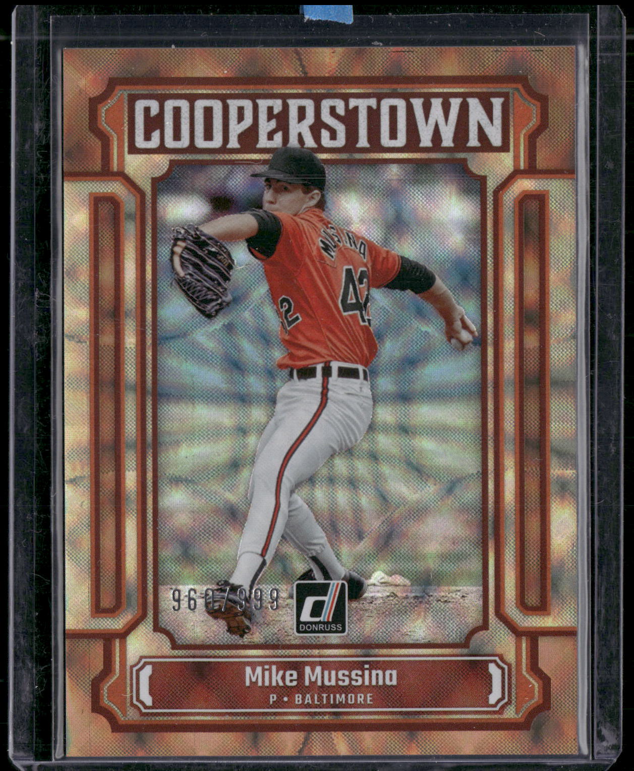 2023 Donruss #CT19 Mike Mussina Cooperstown #/999