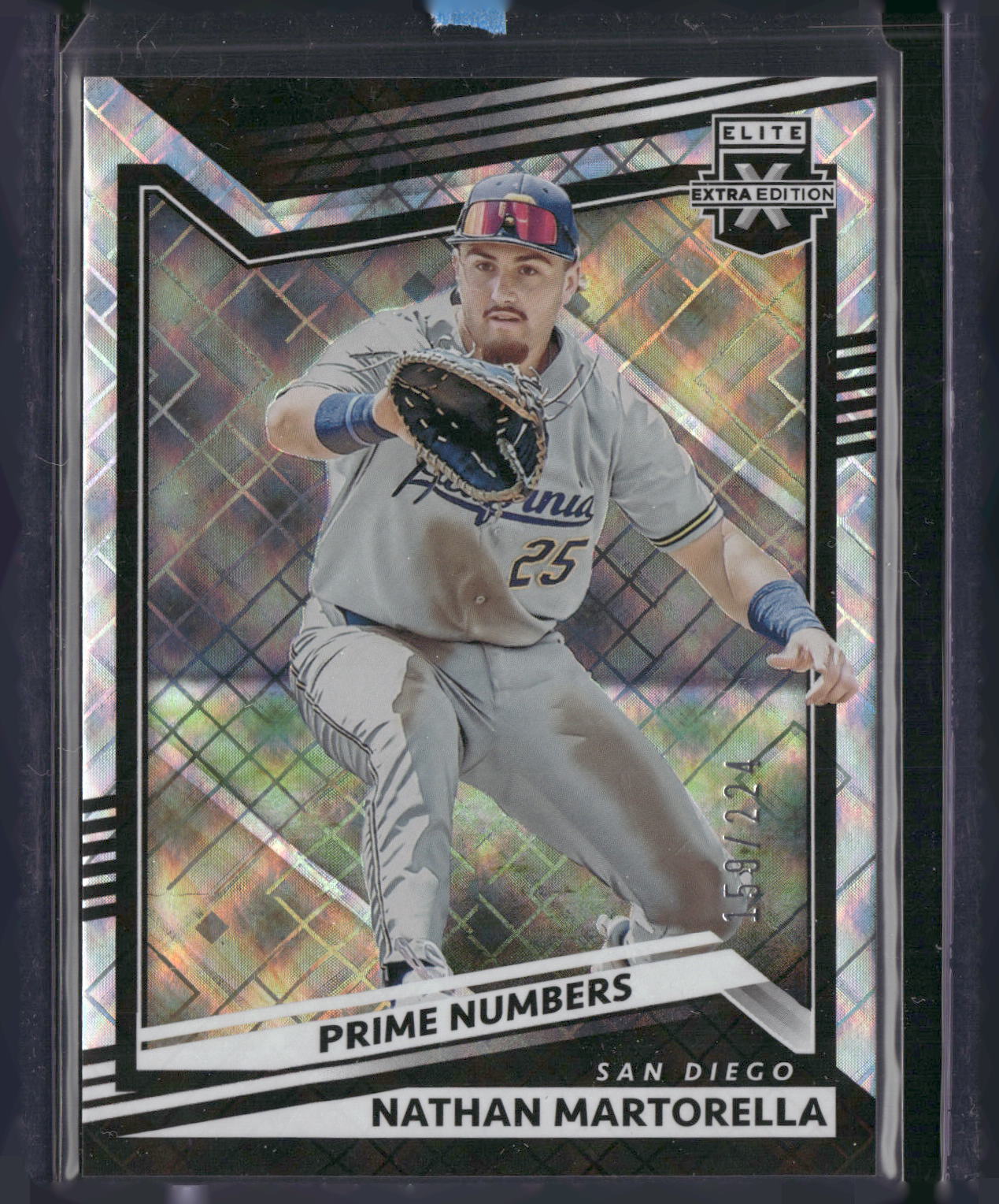 2022 Panini Elite Extra Edition #150 Nathan Martorella Prime Numbers A #/224