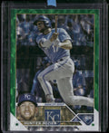 2023 Topps #637 Hunter Dozier Green Foil #/499