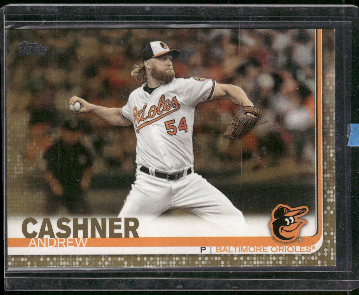2019 Topps #338 Andrew Cashner Gold #/2019