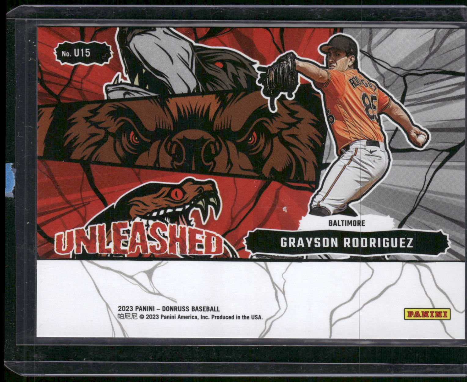 2023 Donruss #U15 Grayson Rodriguez Unleashed #/999