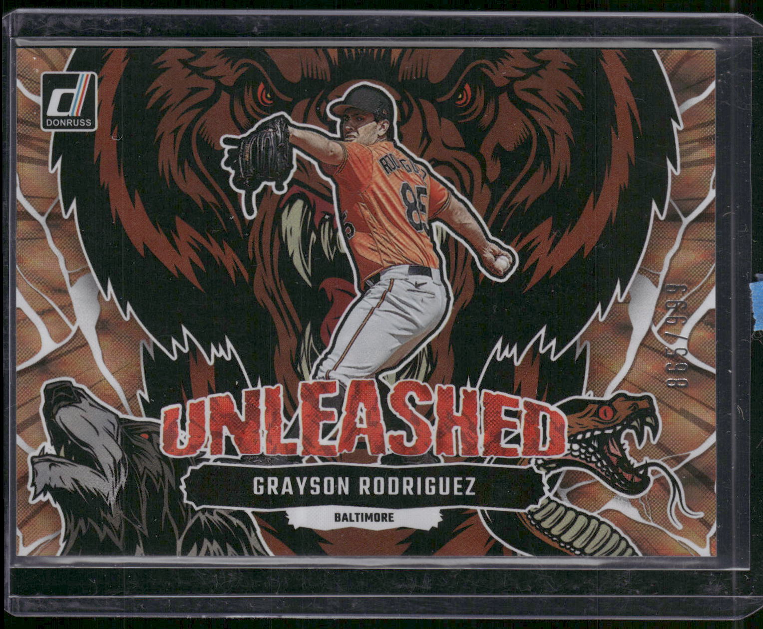 2023 Donruss #U15 Grayson Rodriguez Unleashed #/999