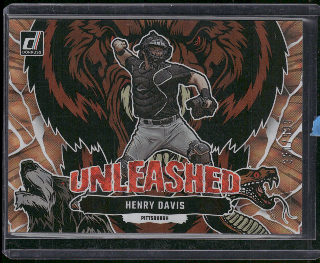 2023 Donruss #U2 Henry Davis Unleashed #/999