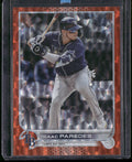 2022 Topps Update #US123 Isaac Paredes Orange Rainbow Foil #/299