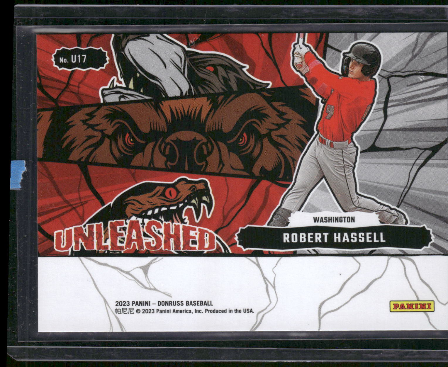 2023 Donruss #U17 Robert Hassell Unleashed #/999