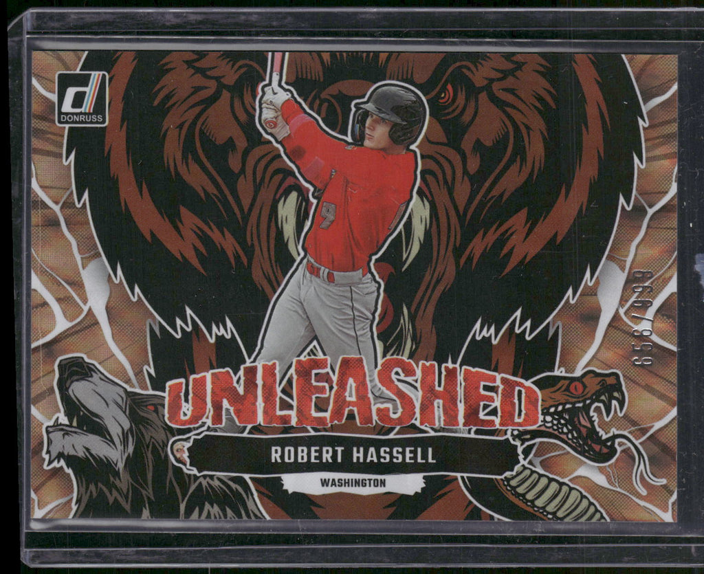 2023 Donruss #U17 Robert Hassell Unleashed #/999