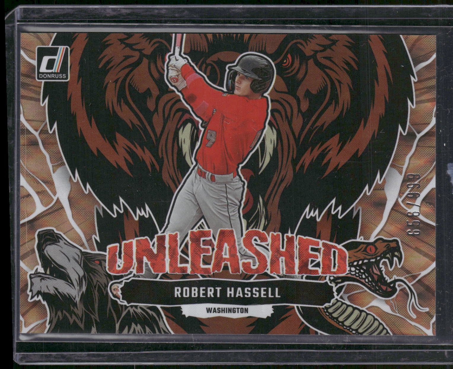 2023 Donruss #U17 Robert Hassell Unleashed #/999