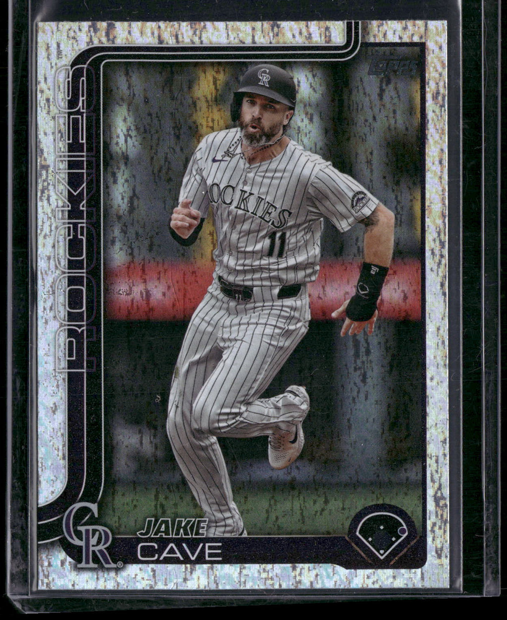 2025 Topps #256 Jake Cave Sandglitter