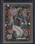 2024 Topps Holiday #H47 CJ Abrams Silver Glitter