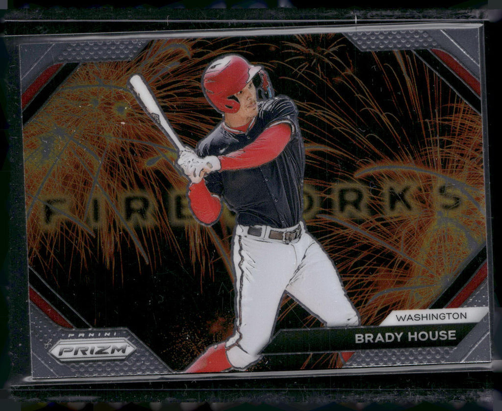 2024 Panini Prizm #21 Brady House Fireworks Silver Prizm