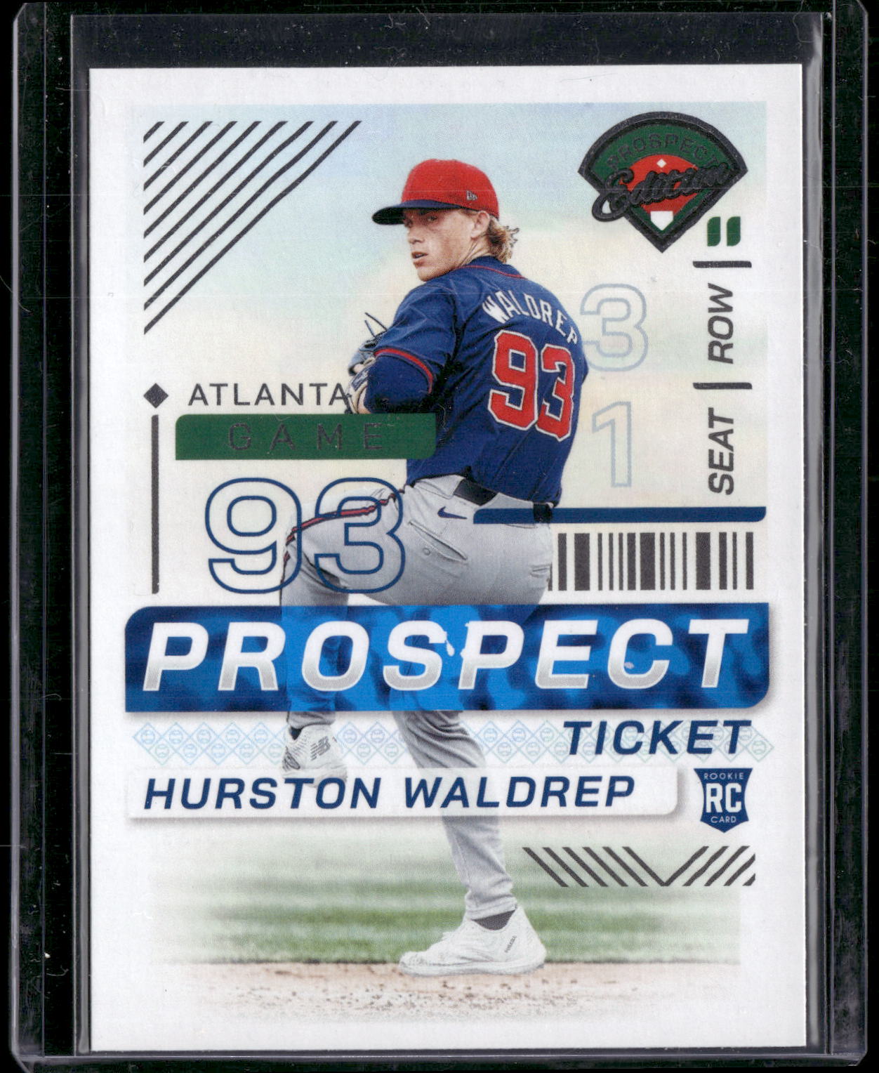 2024 Panini Prospect Edition #96 Hurston Waldrep