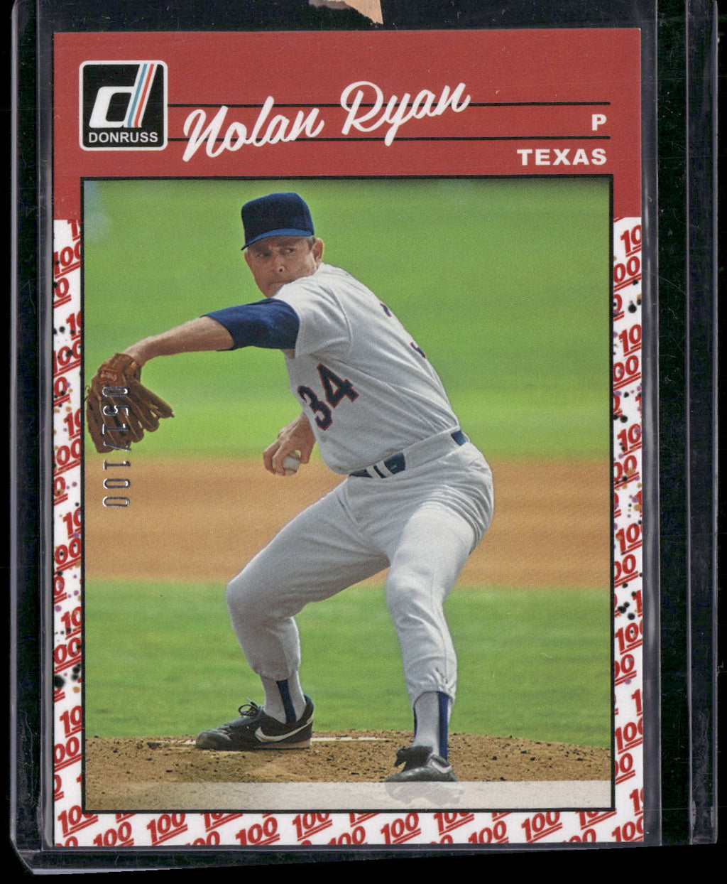 2023 Donruss #276 Nolan Ryan One Hundred #/100