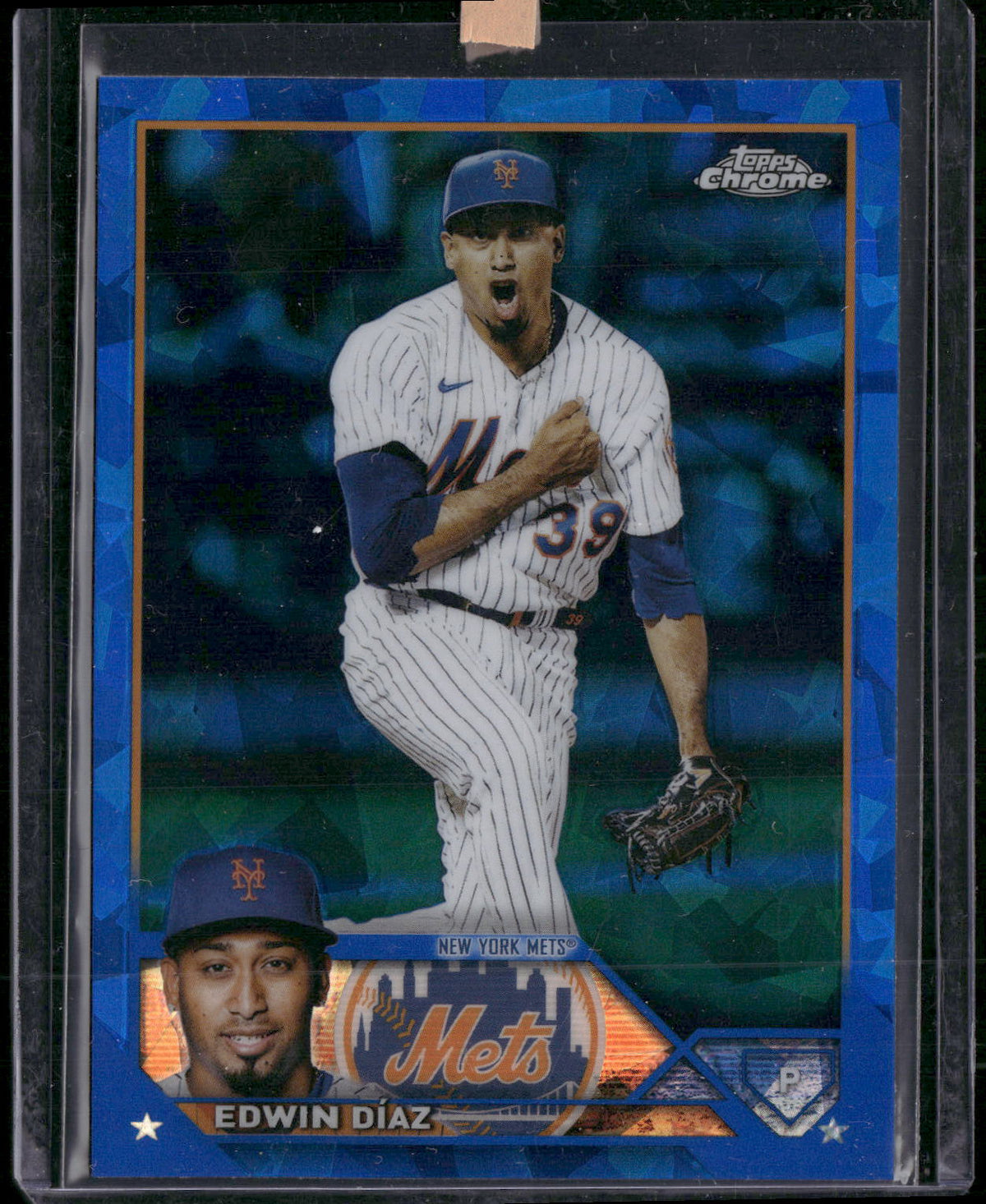 2023 Topps Chrome Sapphire Edition #482 Edwin Díaz