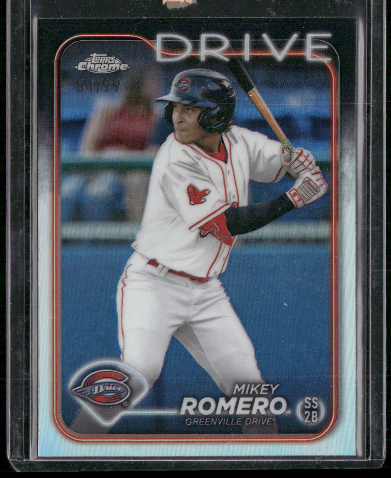 2024 Topps Pro Debut #PDC-44 Mikey Romero Chrome Refractor #/99