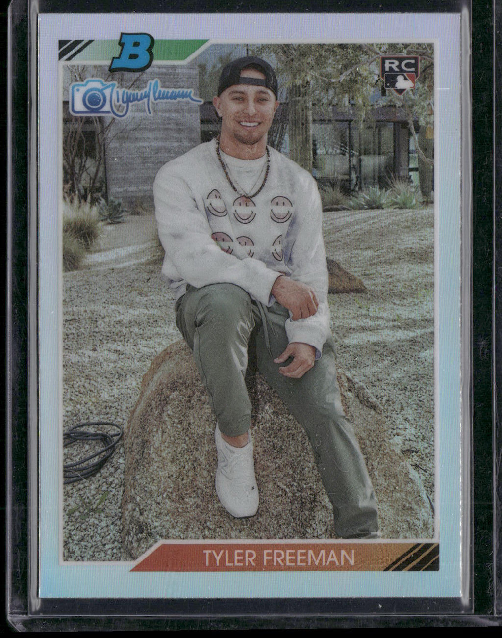 2023 Bowman's Best #92RJ-10 Tyler Freeman 1992 Bowman by Randy Johnson
