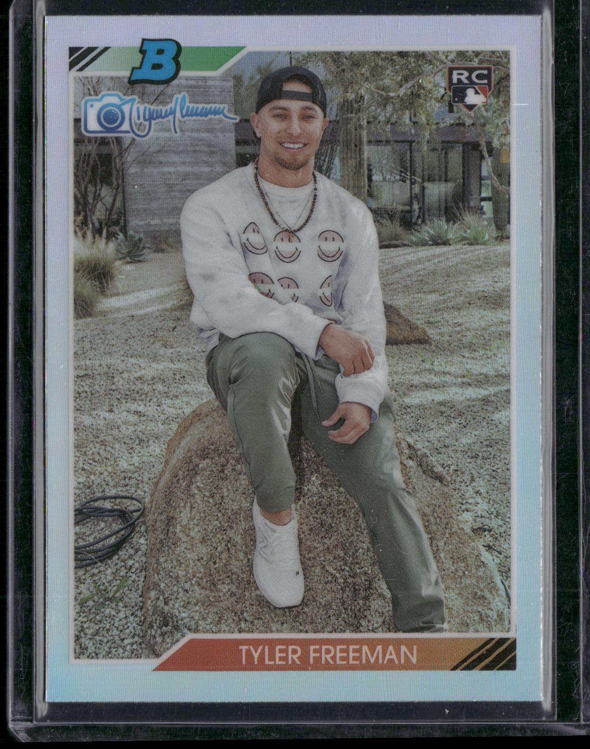 2023 Bowman's Best #92RJ-10 Tyler Freeman 1992 Bowman by Randy Johnson