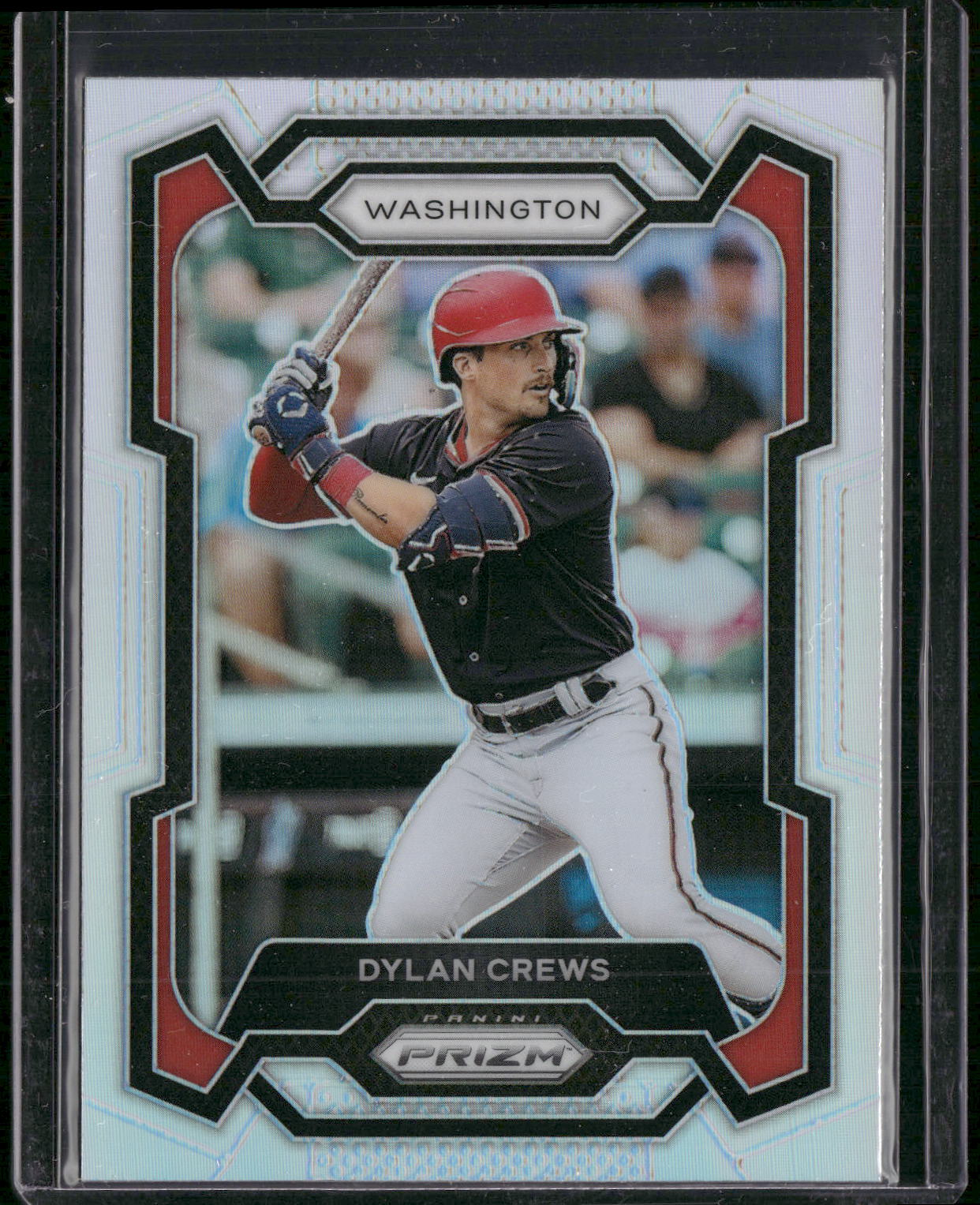 2024 Panini Prizm #183 Dylan Crews Silver Prizms