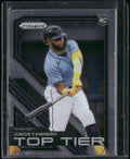 2024 Panini Prizm #1 Junior Caminero Top Tier Silver Prizms