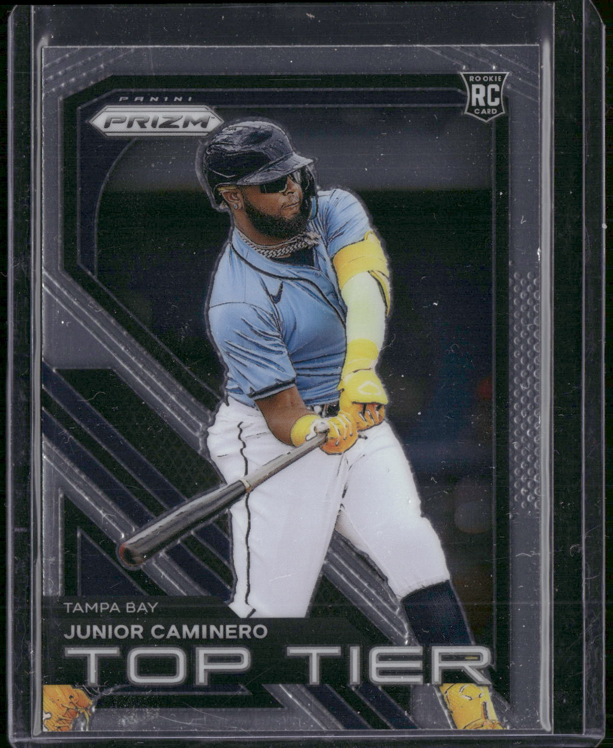 2024 Panini Prizm #1 Junior Caminero Top Tier Silver Prizms