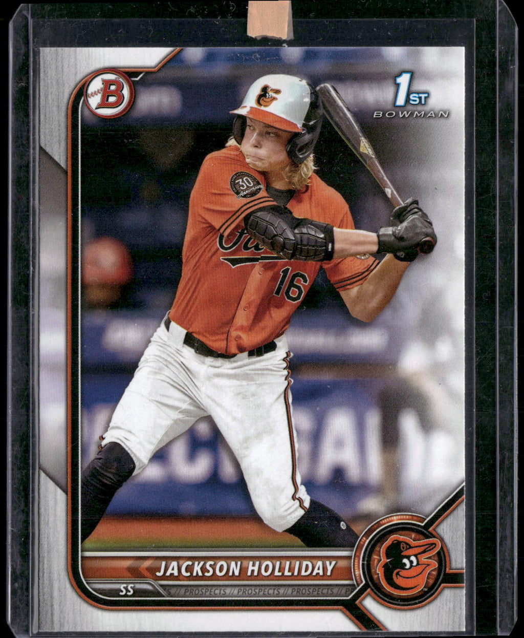 2022 Bowman Draft #BD-168 Jackson Holliday