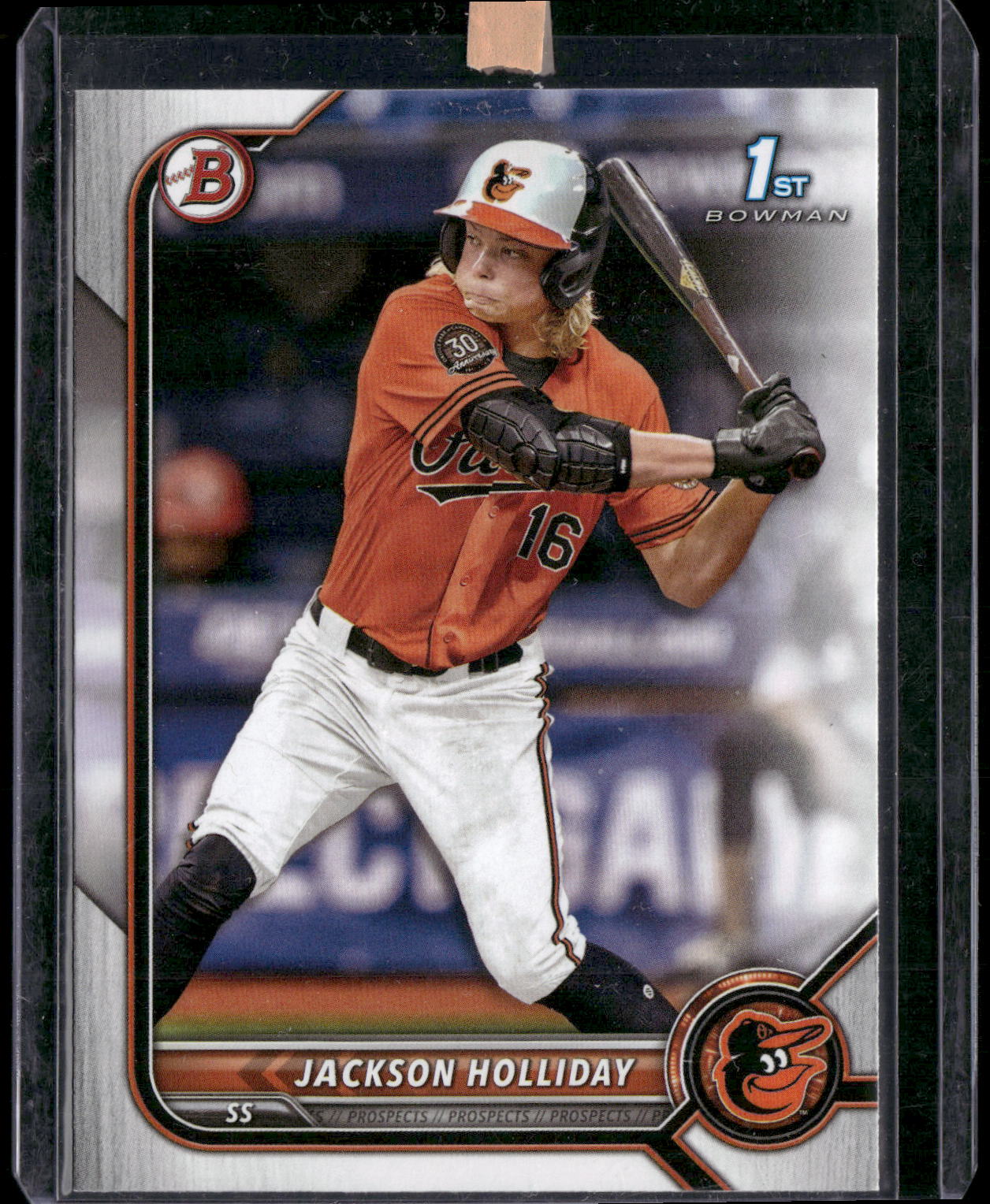 2022 Bowman Draft #BD-168 Jackson Holliday