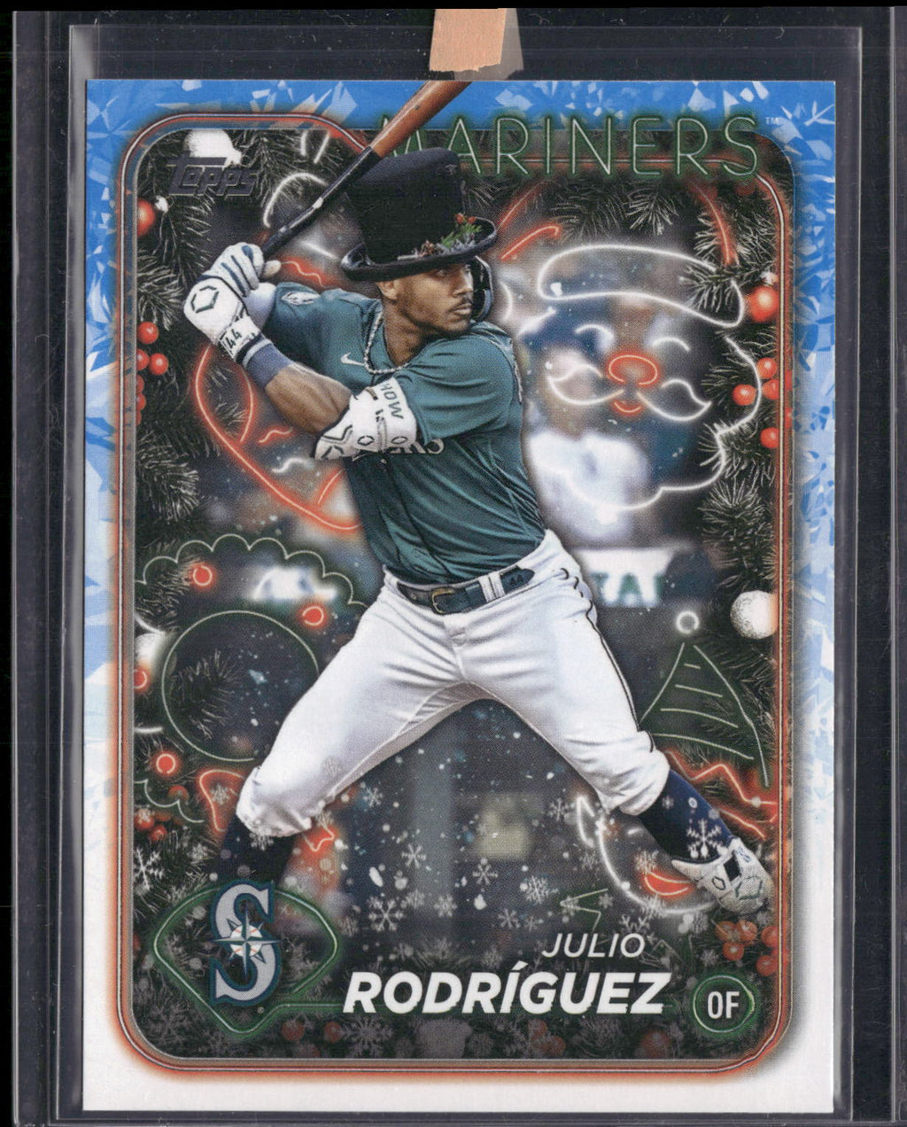 2024 Topps Holiday #H153b Julio Rodríguez