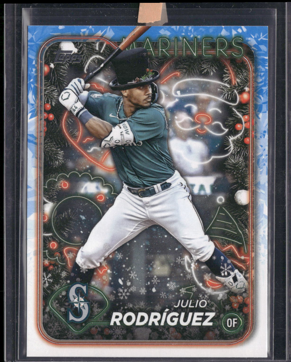 2024 Topps Holiday #H153b Julio Rodríguez