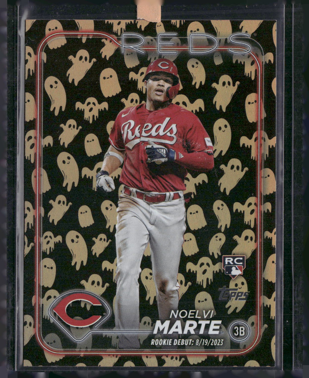 2024 Topps Update #US187 Noelvi Marte Holiday Ghosts