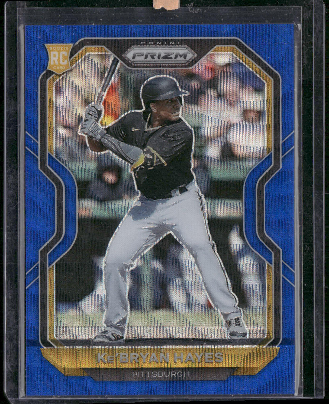2021 Panini Prizm #113 Ke'Bryan Hayes Blue Prizm