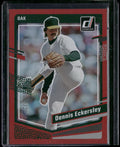 2023 Donruss #158 Dennis Eckersley Holo Red #/2023