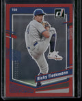 2023 Donruss #119 Ricky Tiedemann Holo Red #/2023