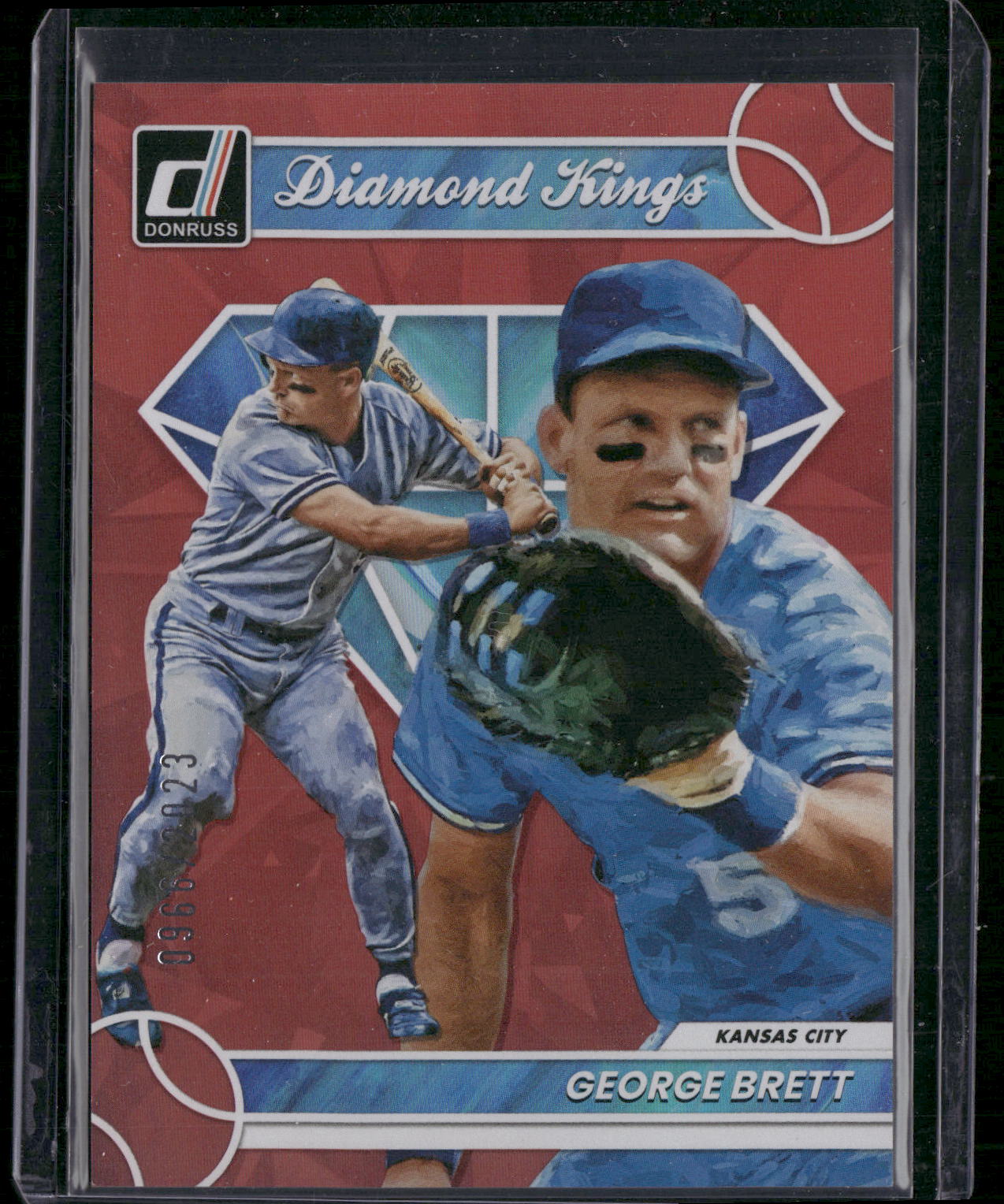 2023 Donruss #5 George Brett Holo Red #/2023