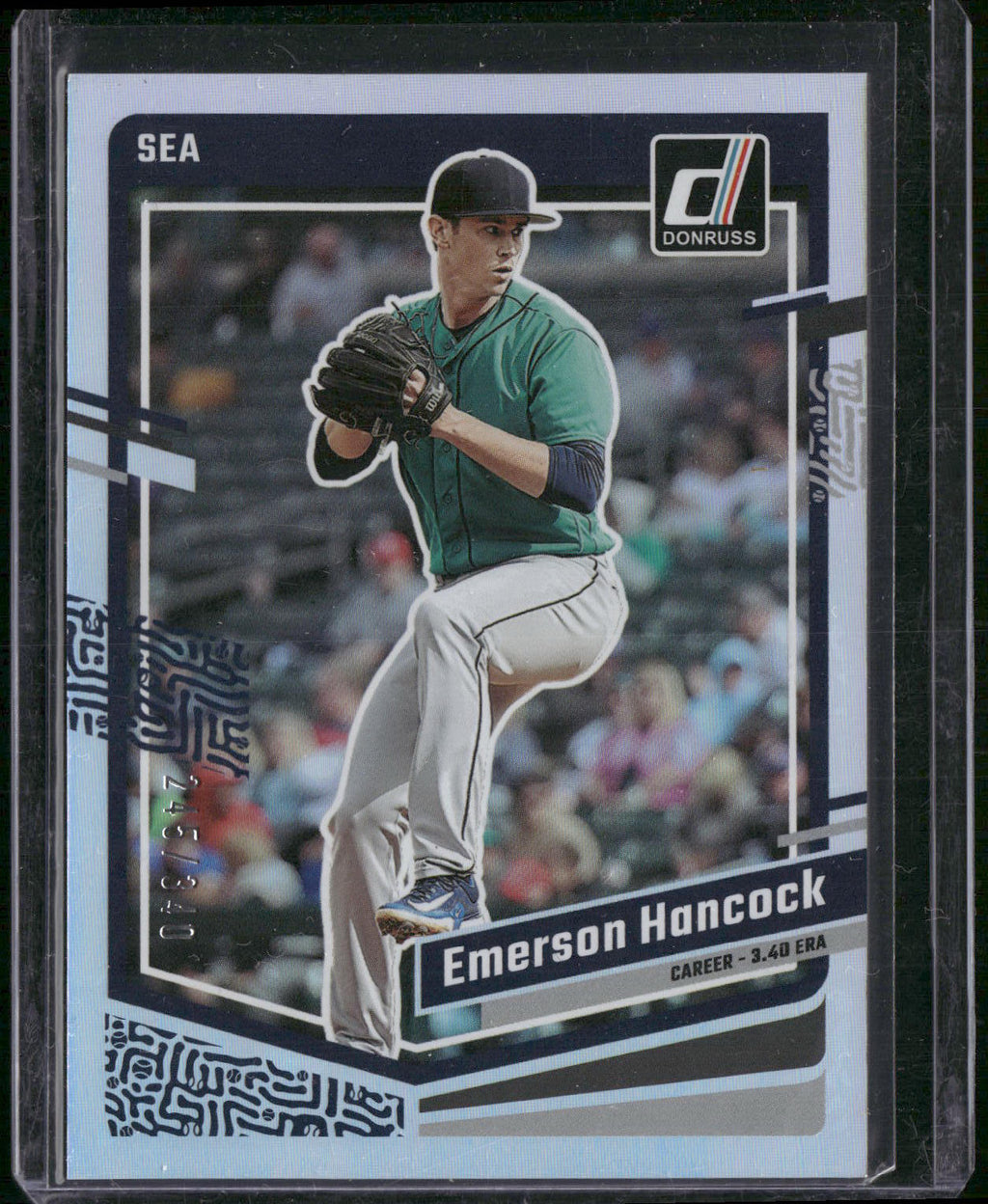 2023 Donruss #144 Emerson Hancock Career Stat Line #/340