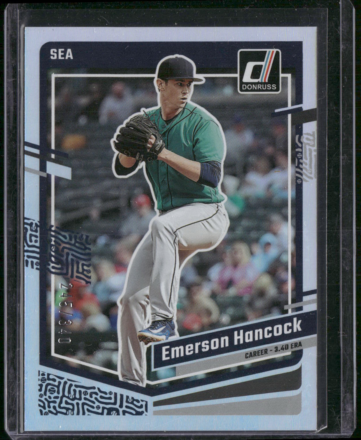 2023 Donruss #144 Emerson Hancock Career Stat Line #/340