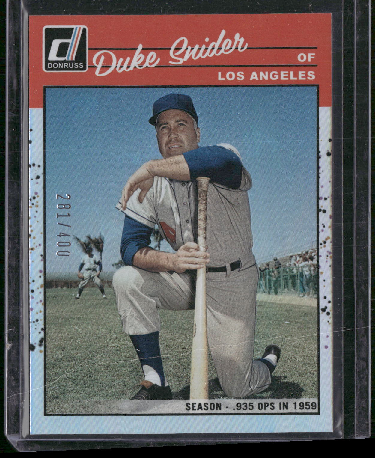 2023 Donruss #282b Duke Snider Season Stat Line #/400