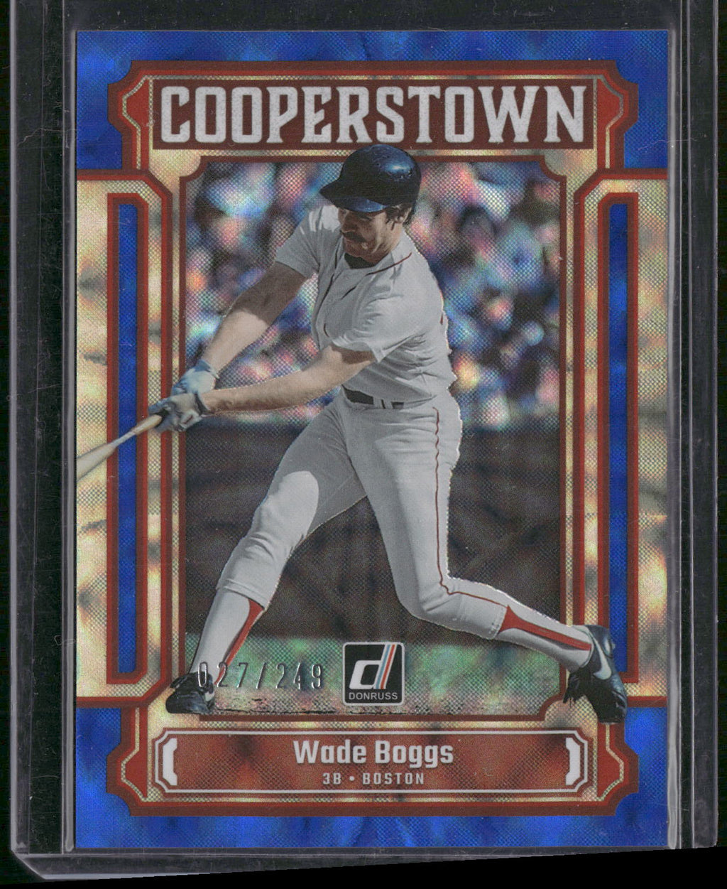 2023 Donruss #CT8 Wade Boggs Cooperstown Blue #/249