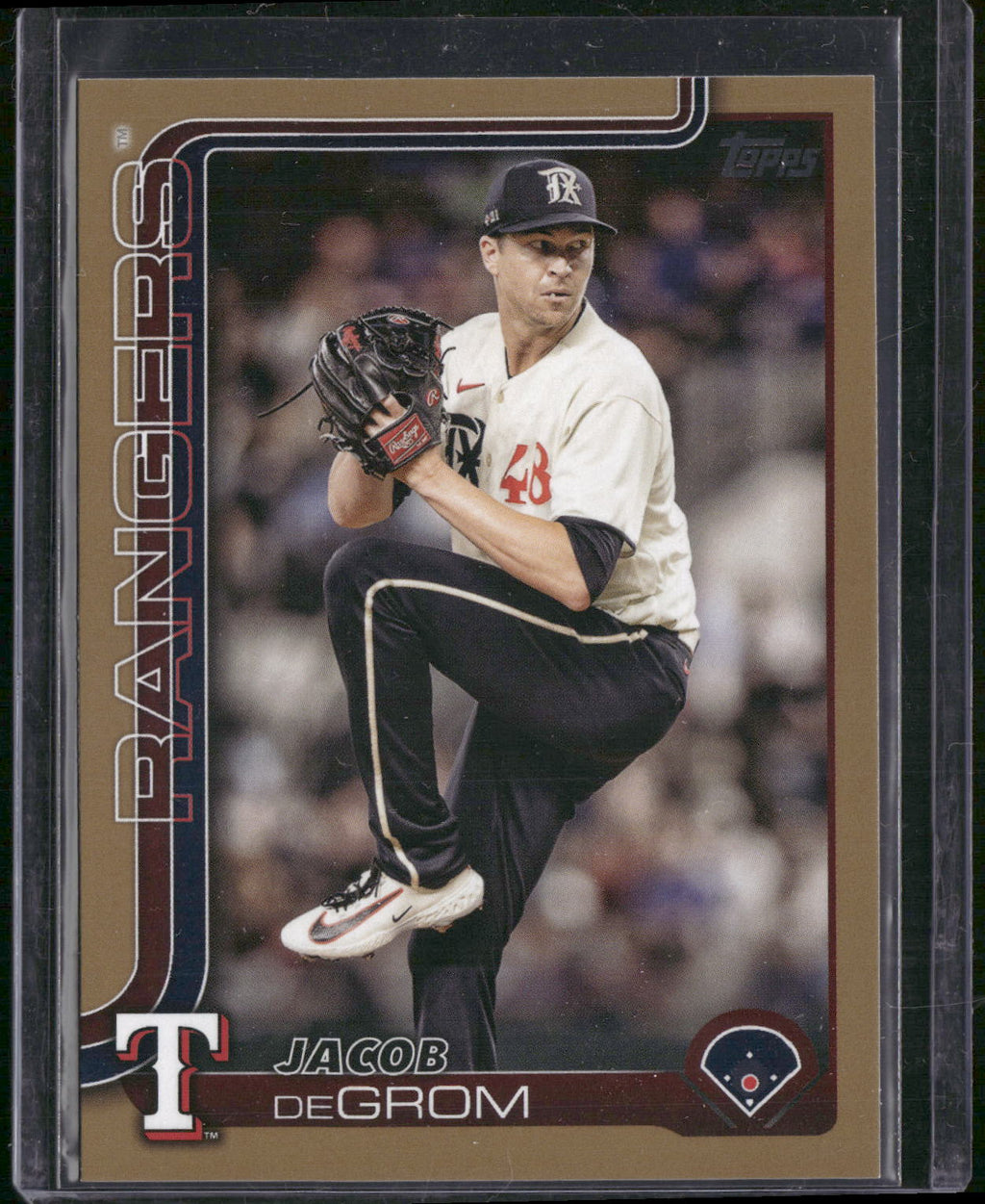 2025 Topps #208 Jacob deGrom Gold #/2025