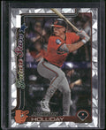2025 Topps #220 Jackson Holliday Silver Crackle Foilboard