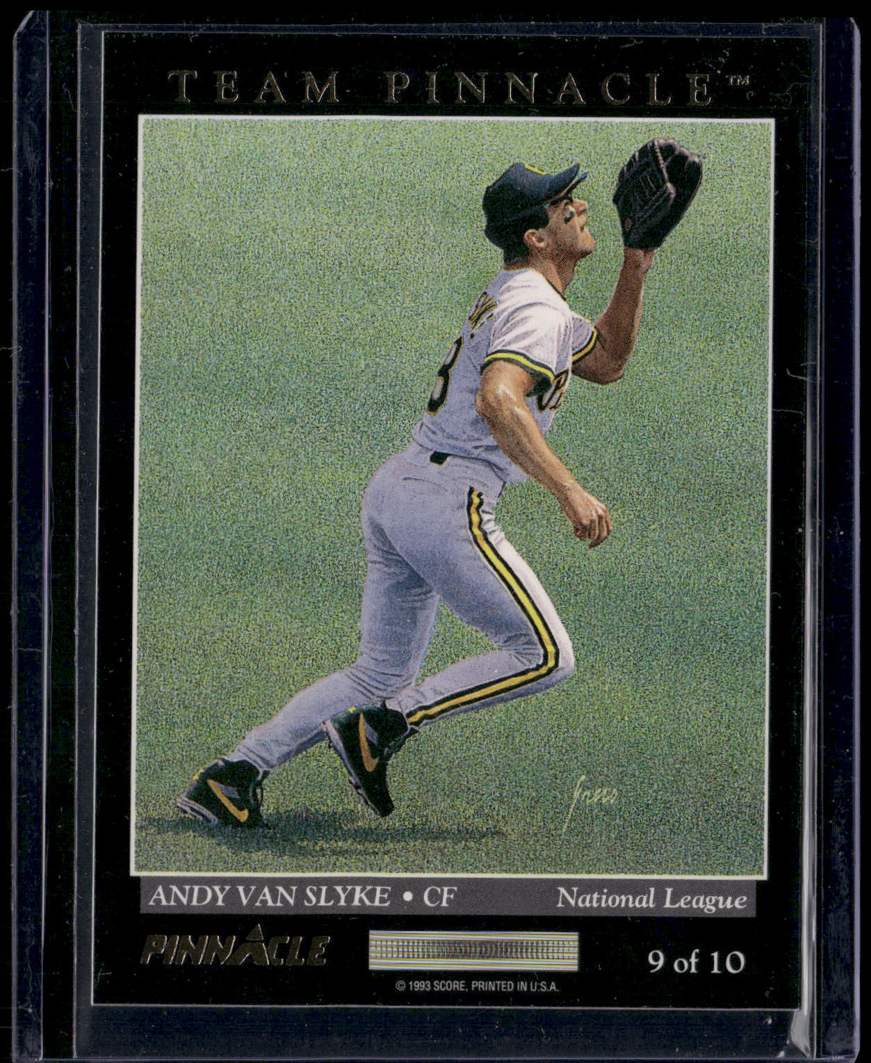 1993 Pinnacle #9 Kirby Puckett / Andy Van Slyke Team Pinnacle