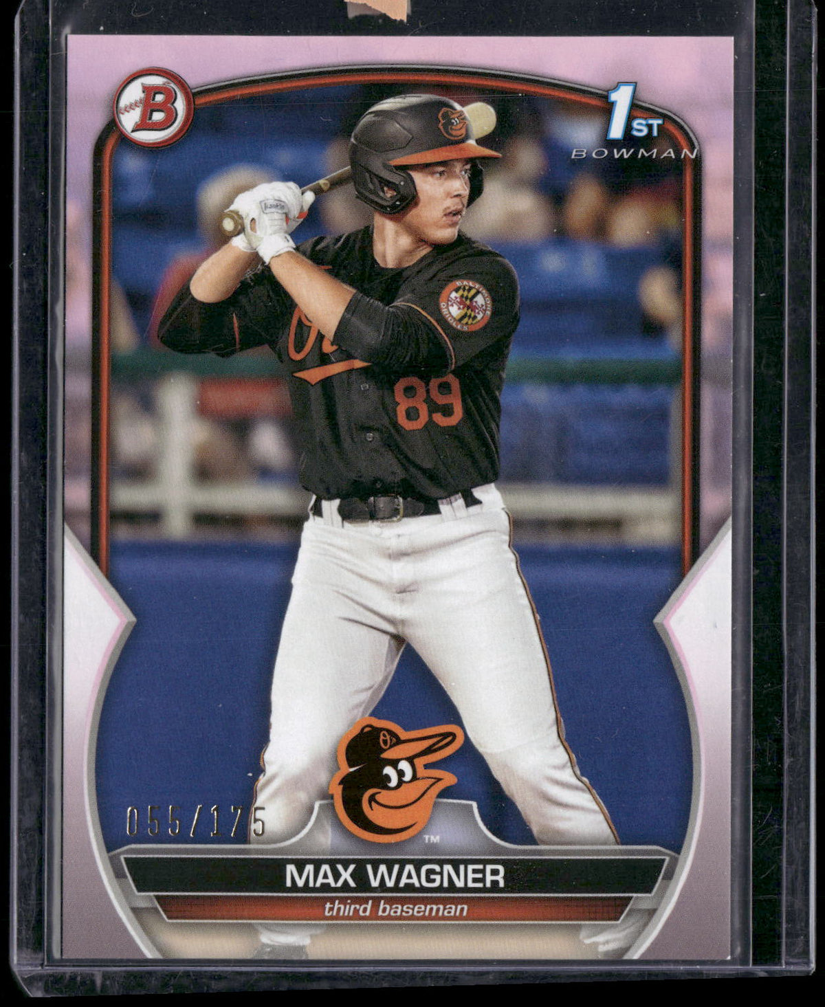 2023 Bowman #BP-8 Max Wagner Prospects Pink #/175
