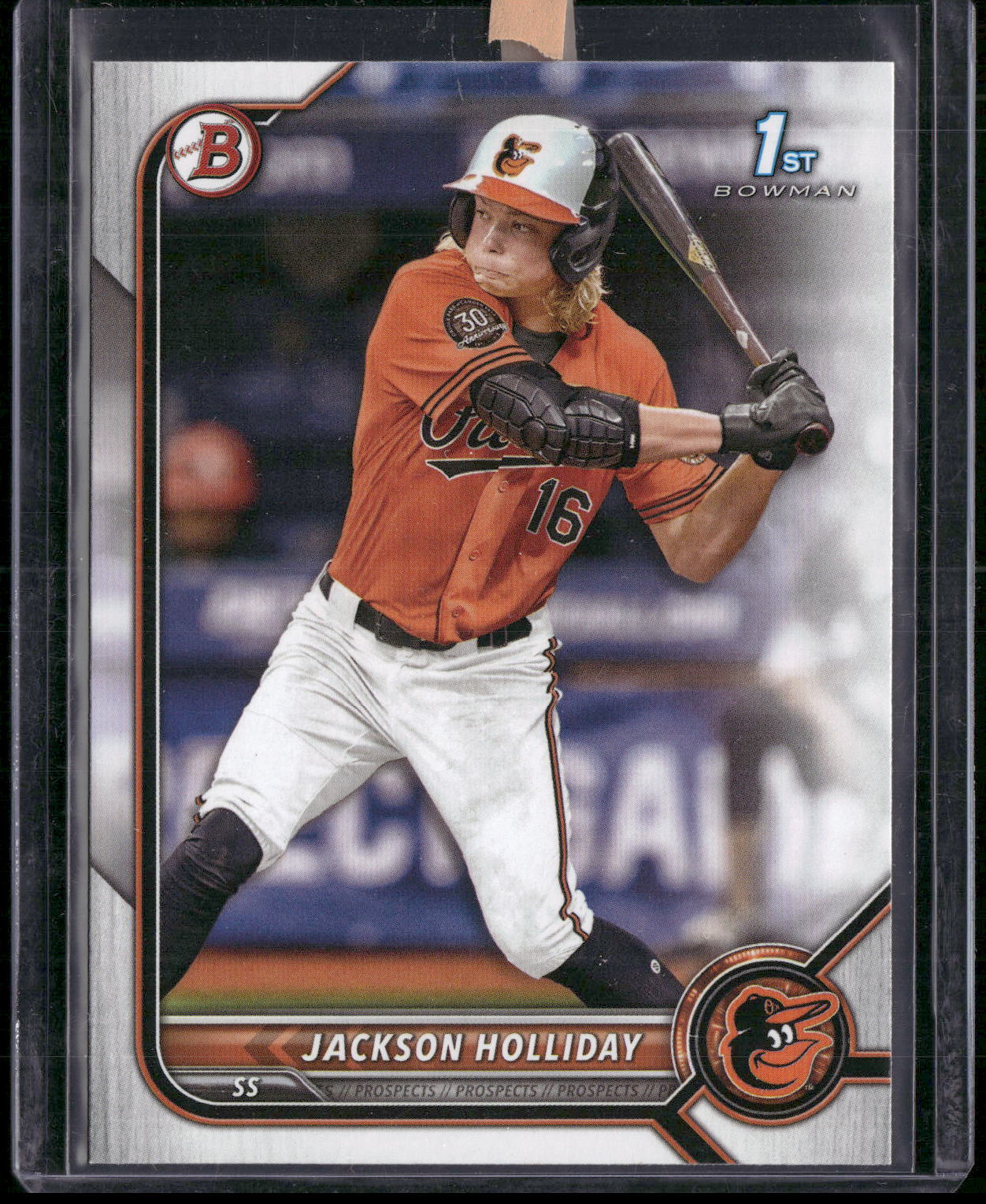2022 Bowman Draft #BD-168 Jackson Holliday