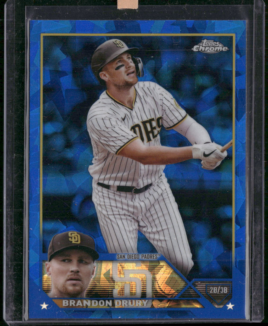 2023 Topps Chrome Sapphire Edition #14 Brandon Drury