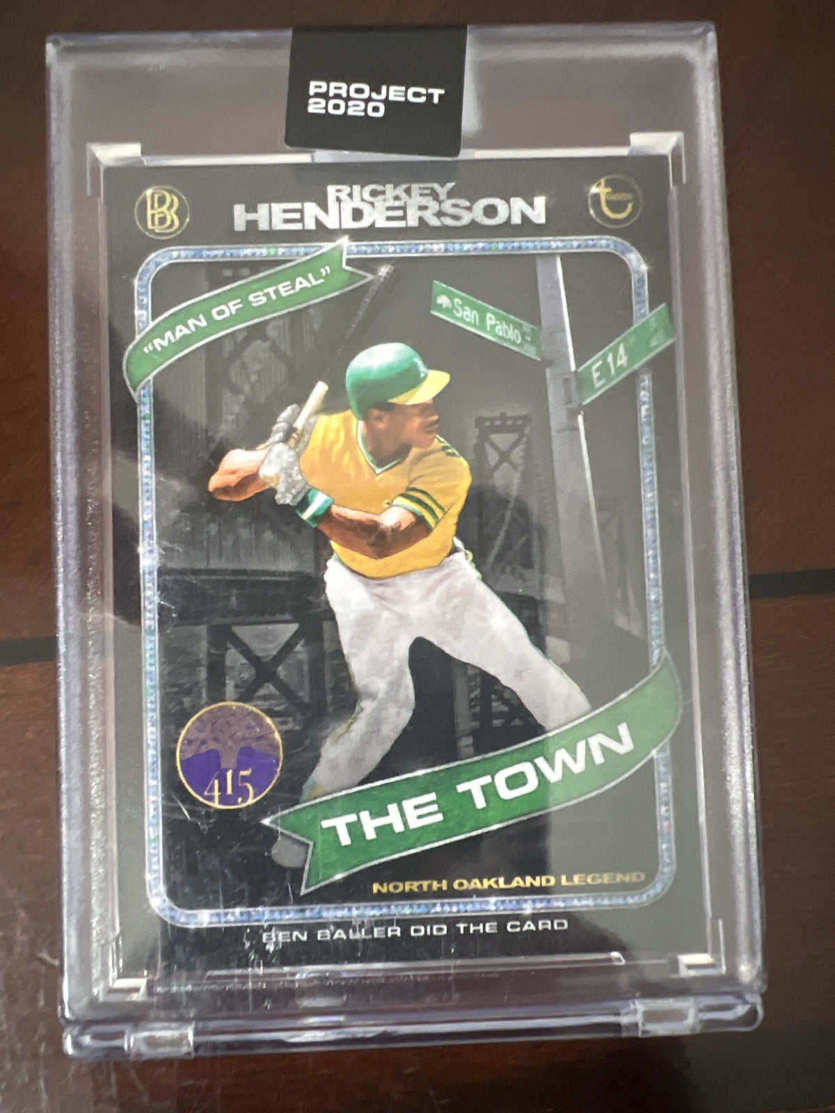 2020 Topps Project 2020 #71 Rickey Henderson