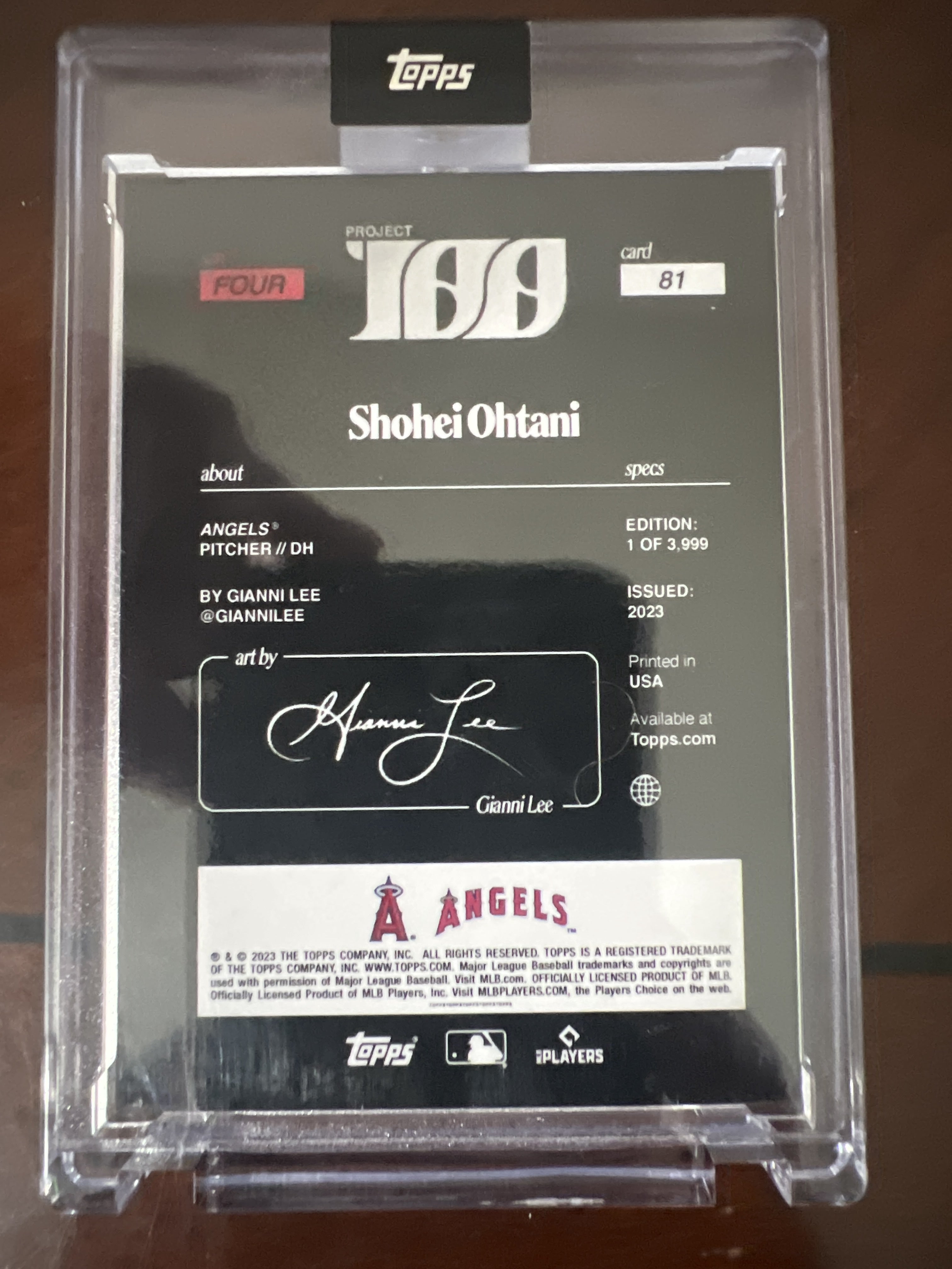2022-23 Topps Project 100 #81 Shohei Ohtani