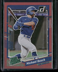 2023 Donruss #74 Michael Busch Holo Red #/2023