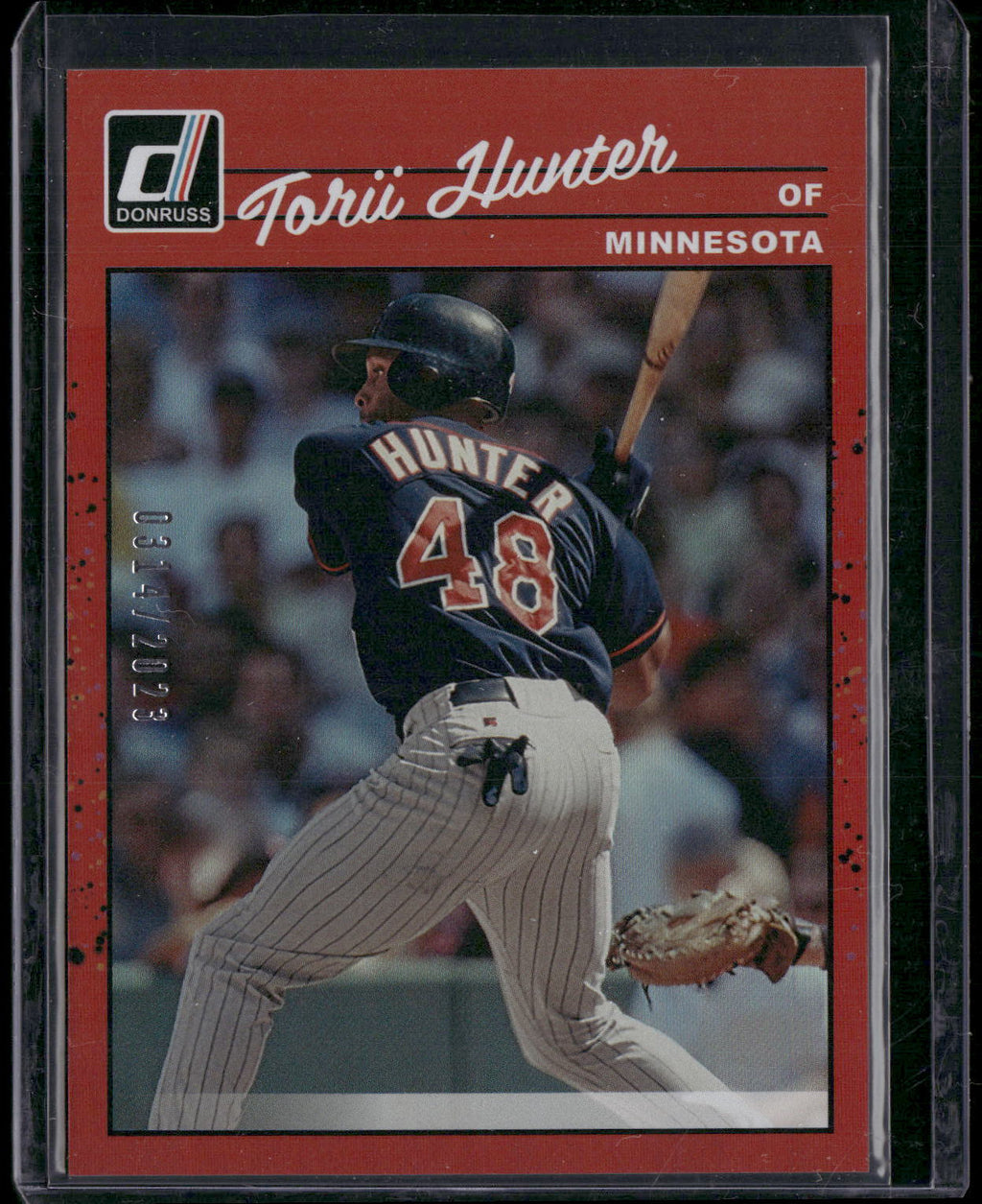2023 Donruss #272 Torii Hunter Holo Red #/2023